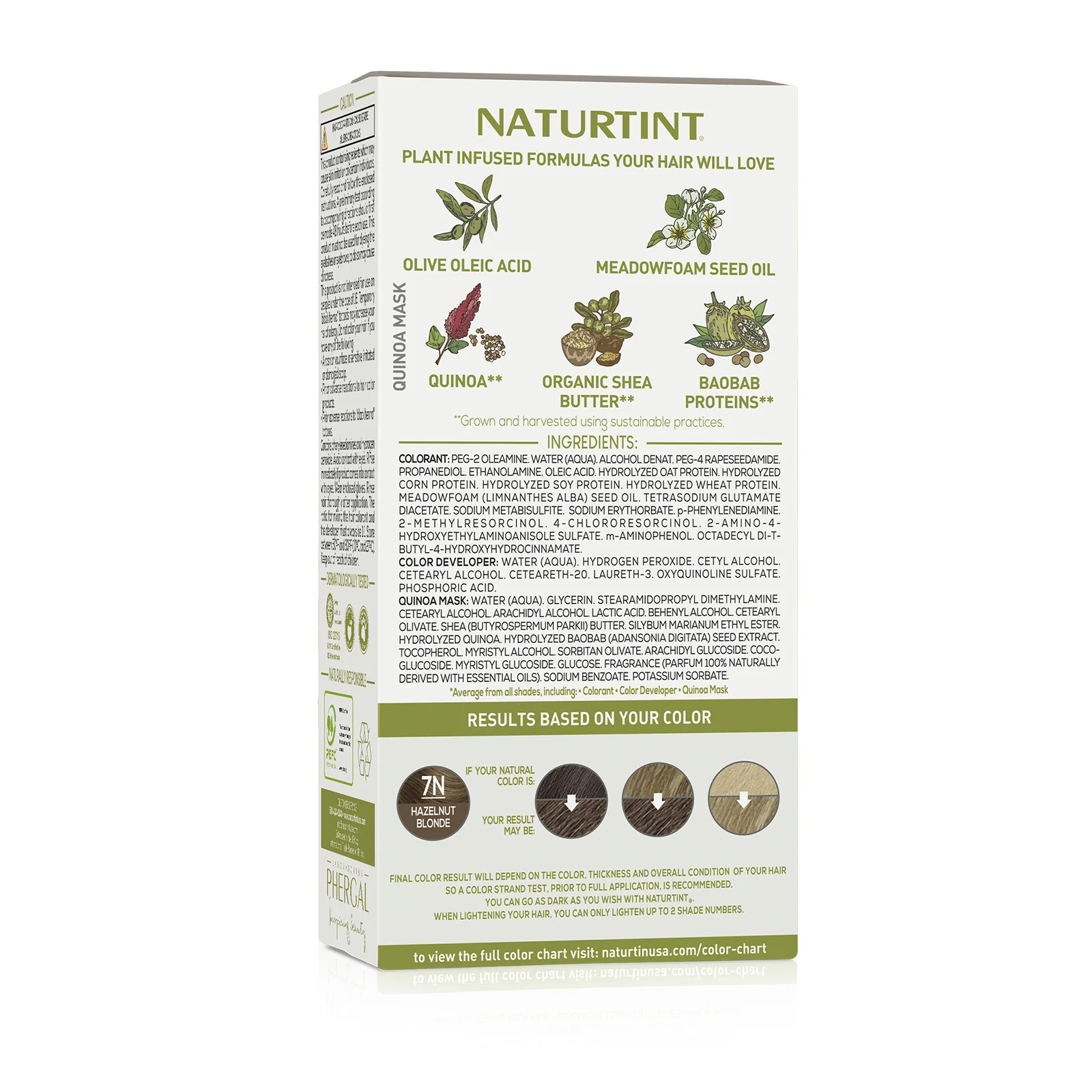 Naturtint Permanent Hair Color 7N Hazelnut Blonde (Packaging may vary) - Image 7