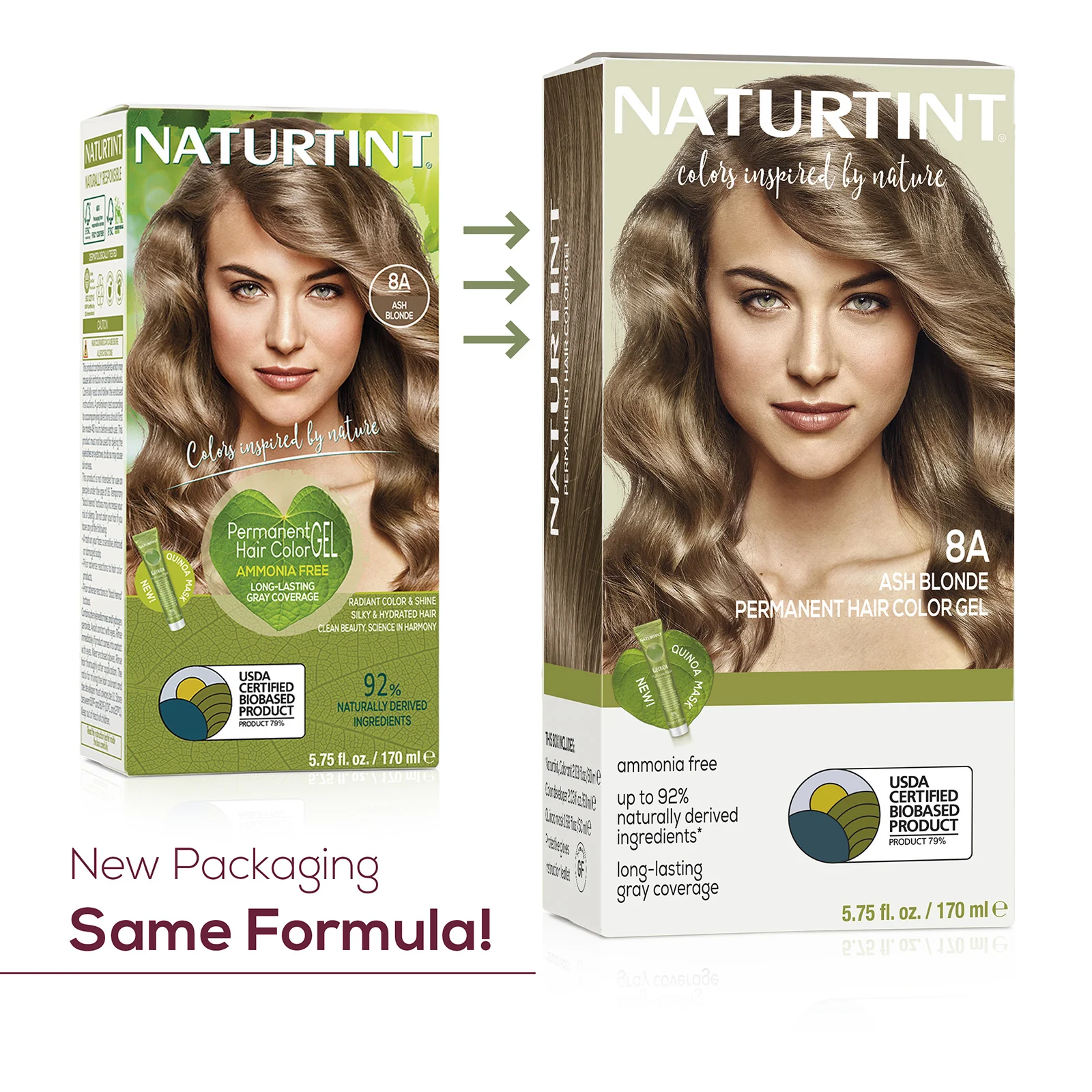 Naturtint Permanent Hair Color 8A Ash Blonde (Packaging may vary) - Image 6