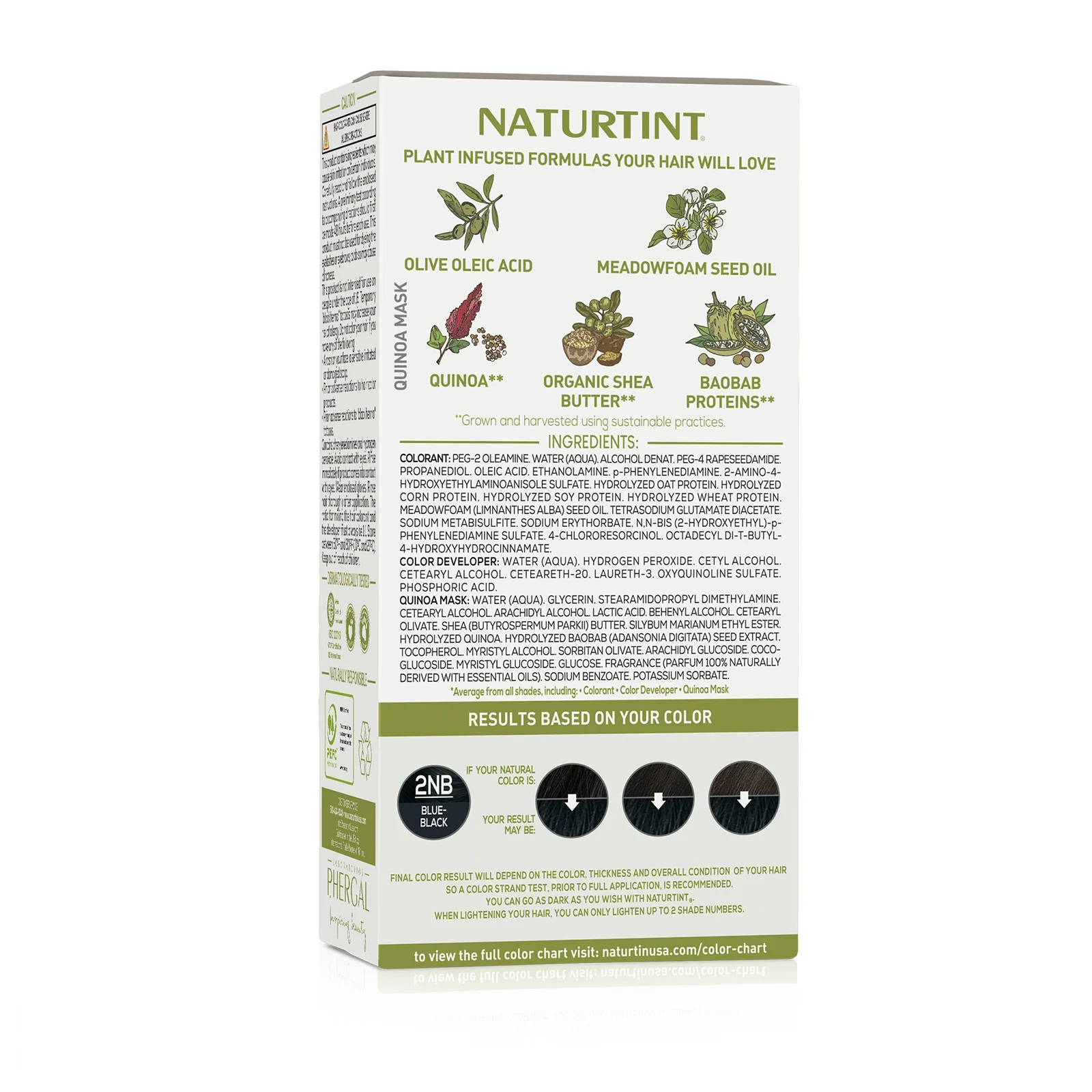 Naturtint Permanent Hair Color 2NB Blue Black (Packaging may vary) - Image 7
