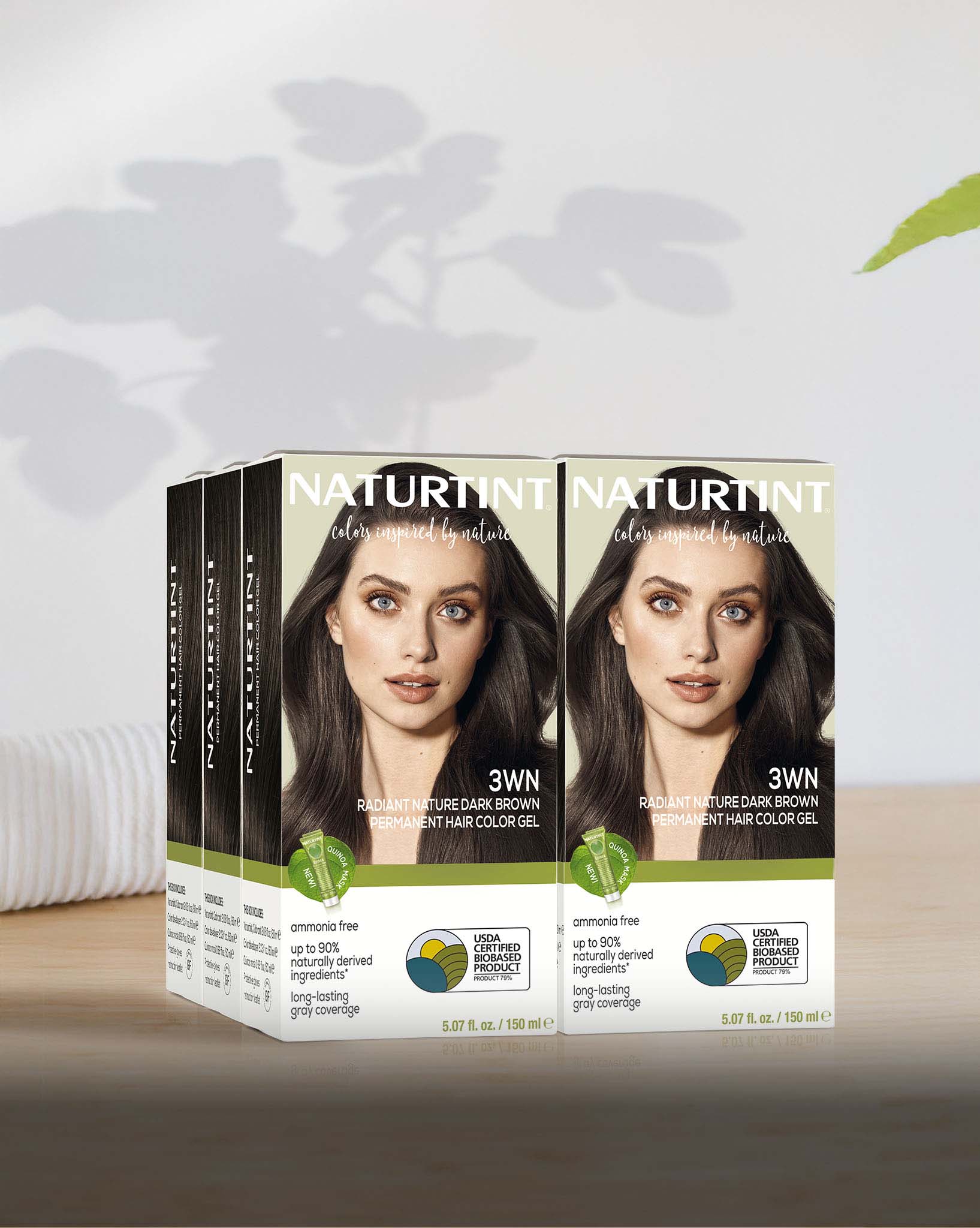 Naturtint Permanent Hair Color 3WN Radiant Nature Dark Brown (Packaging may vary) - Image 8
