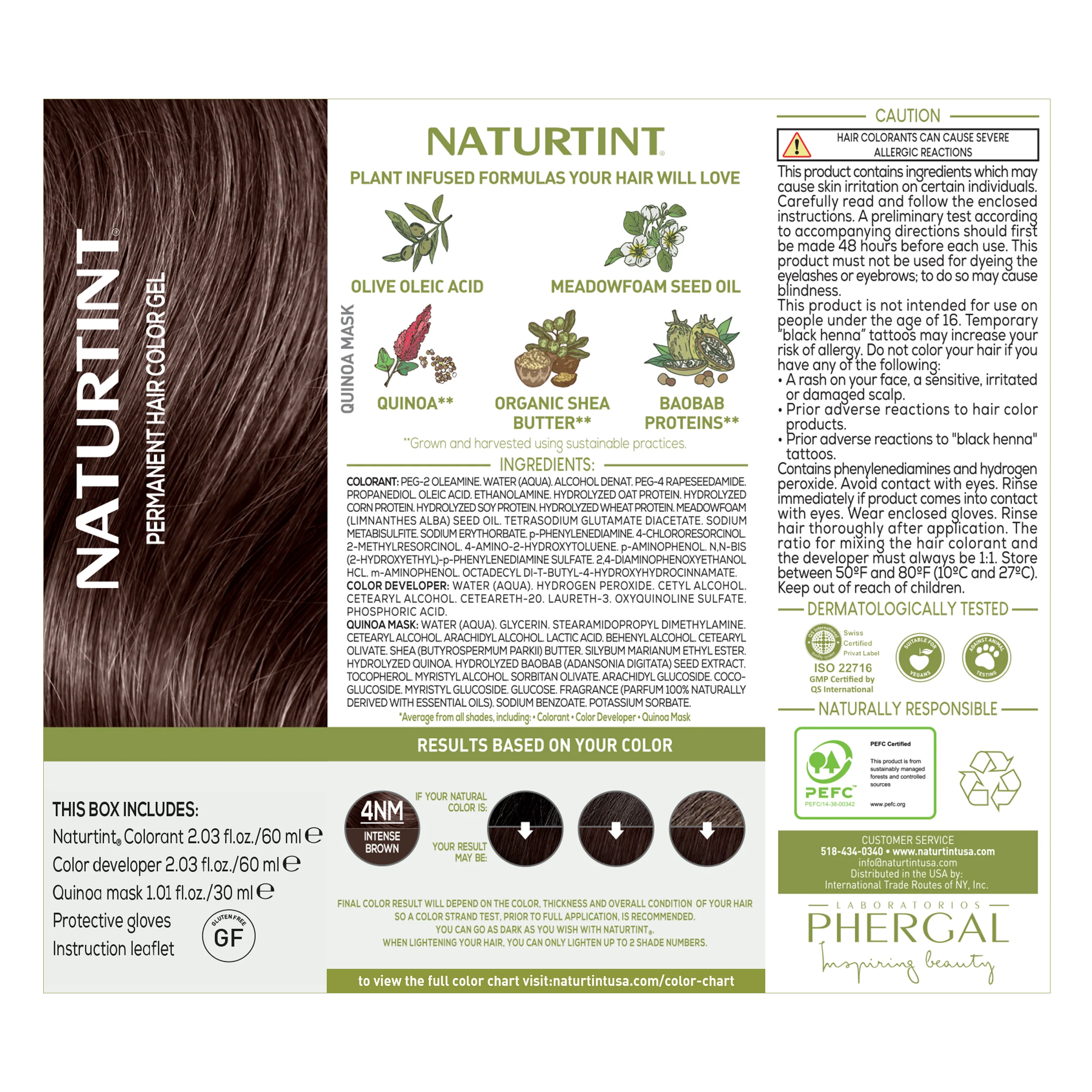 Naturtint Permanent Hair Color 4NM Intense Brown (Packaging may vary) - Image 8