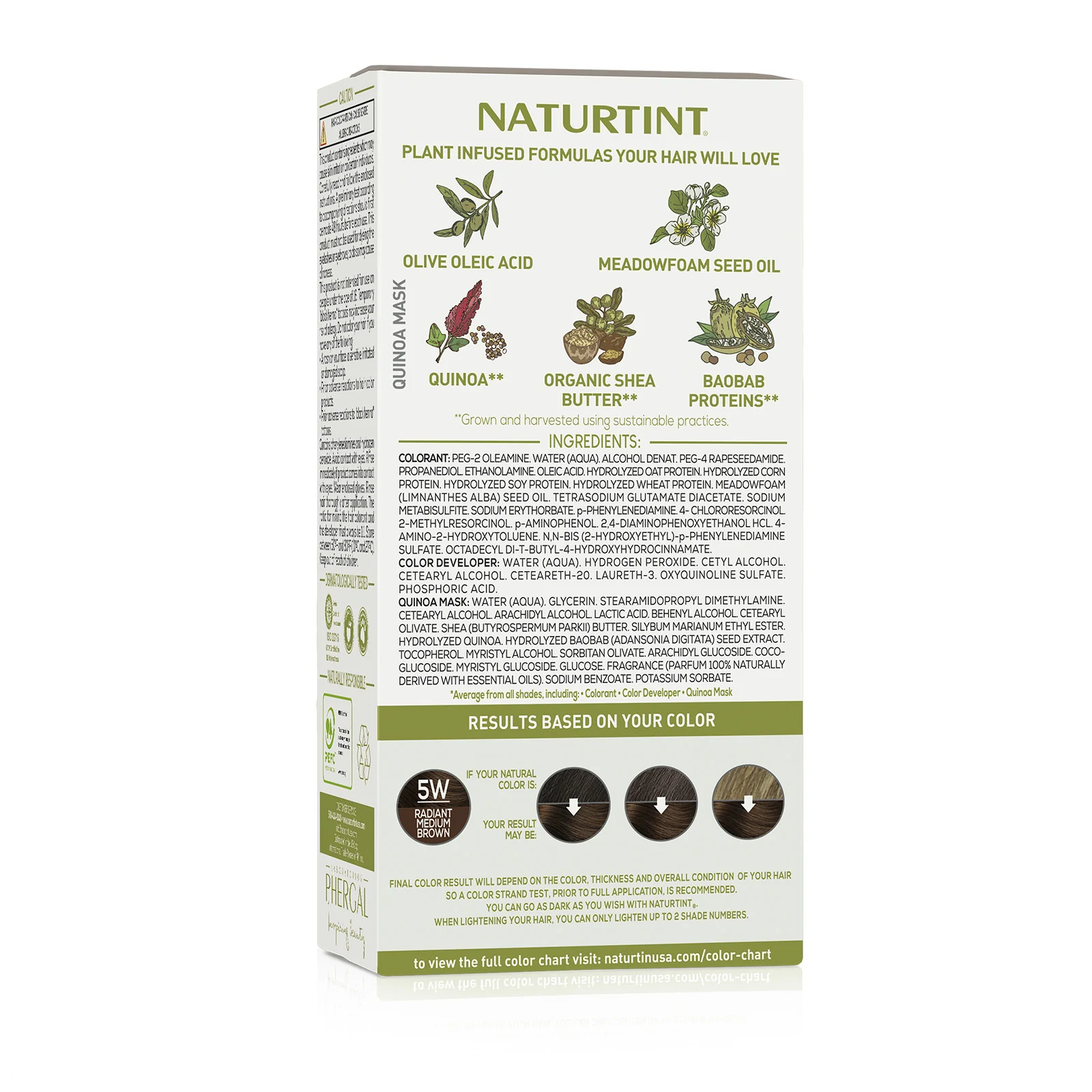 Naturtint Permanent Hair Color 5W Radiant Medium Brown (Packaging may vary) - Image 6